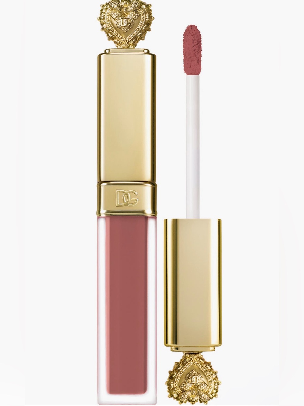 Dolce & Gabbana Everkiss Liquid Lip in mauve rose with gold accents - Picture 5 of 5